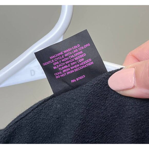 NWT Material Girl Run Like A Girl Zipper Hoodie Medium Runner Sweatshirt - Picture 6 of 6